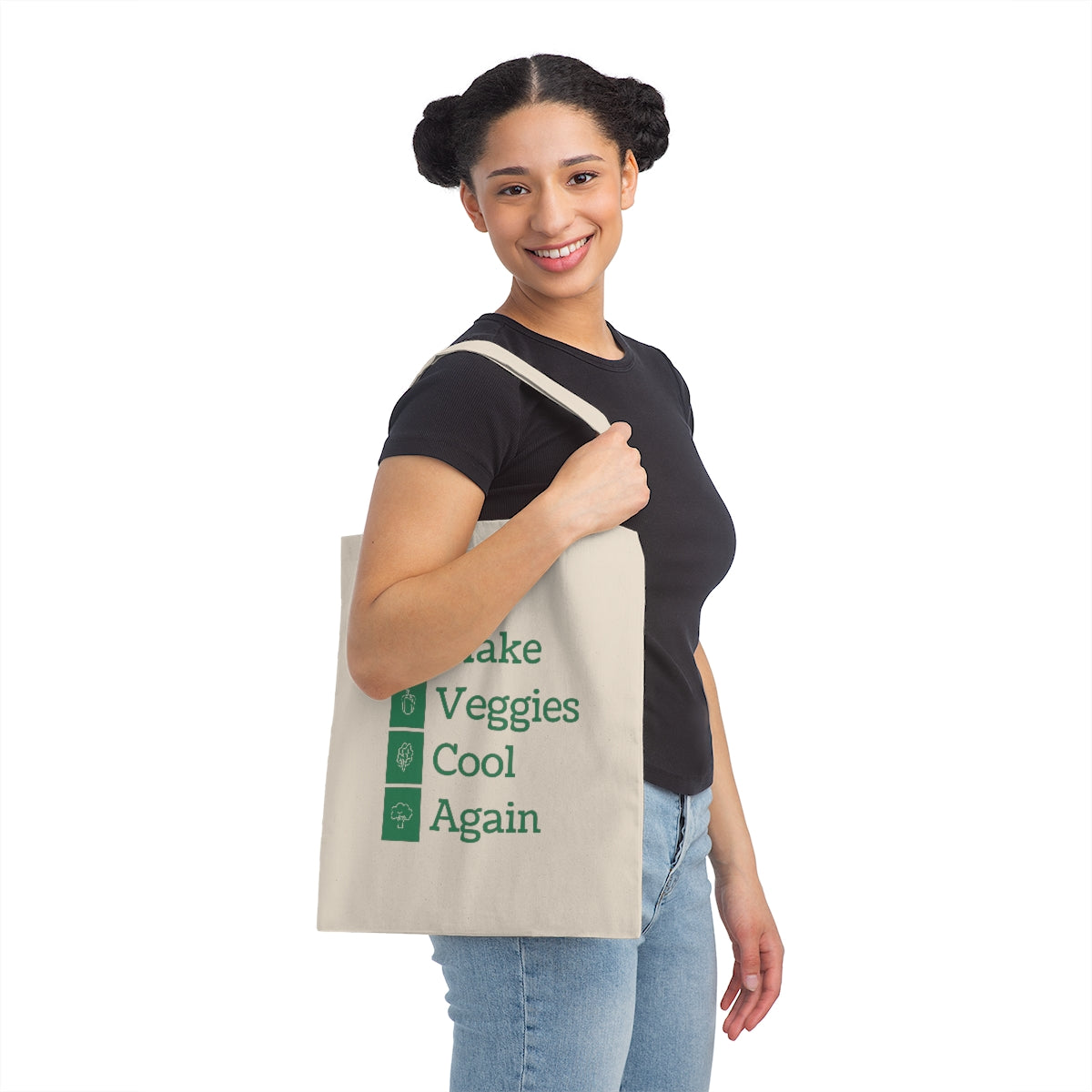 Make Veggies Cool Again Canvas Tote Bag