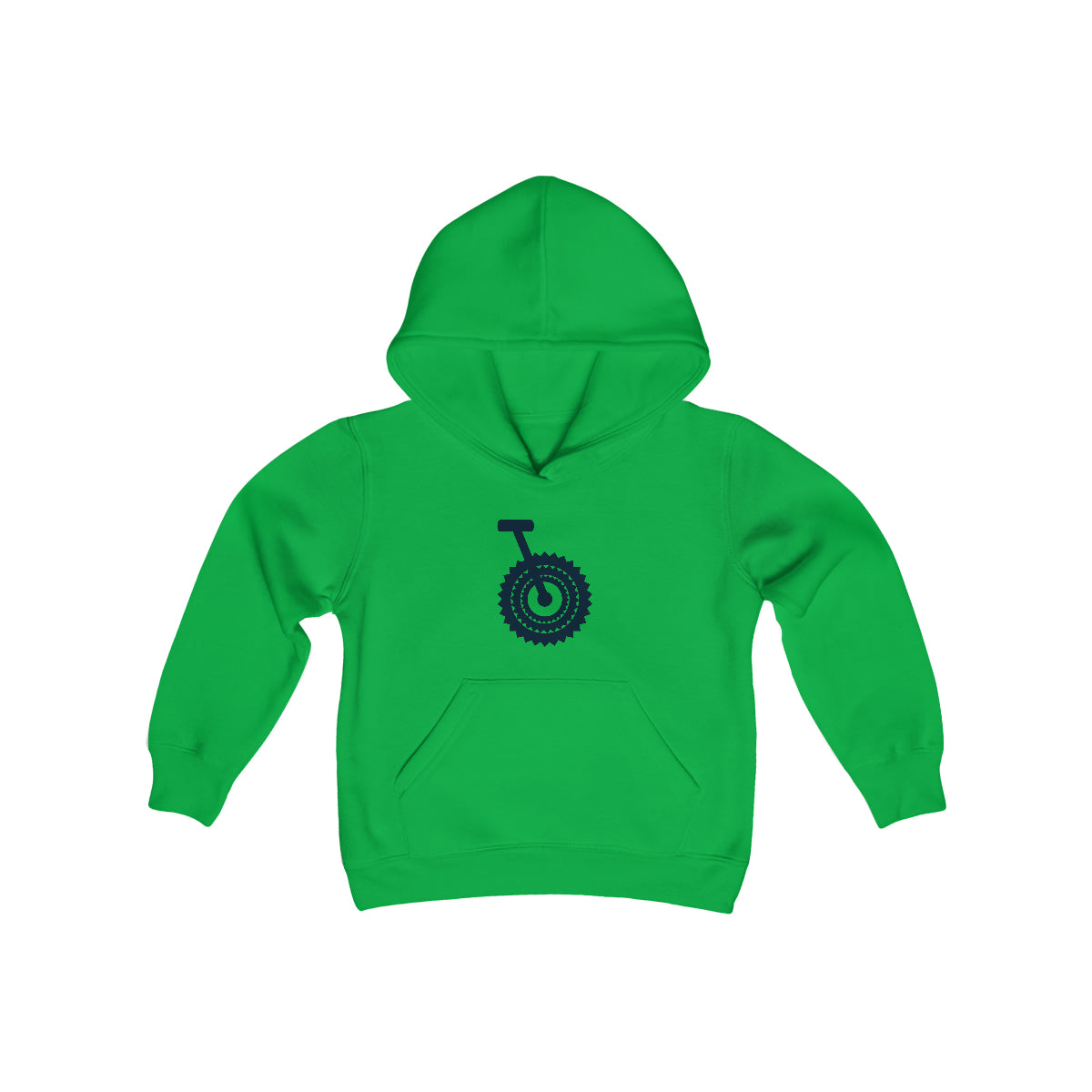 Kids Bike Gear Hooded Sweatshirt