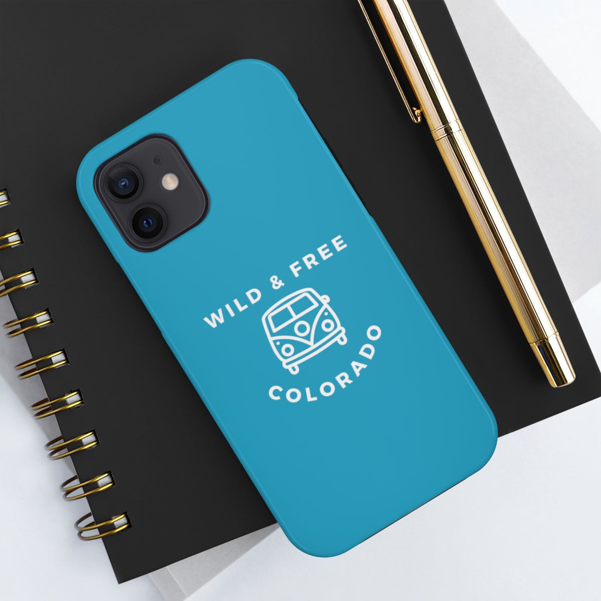 Colorado Premium Case-Mate Phone Case - Wild & Free - Turquoise