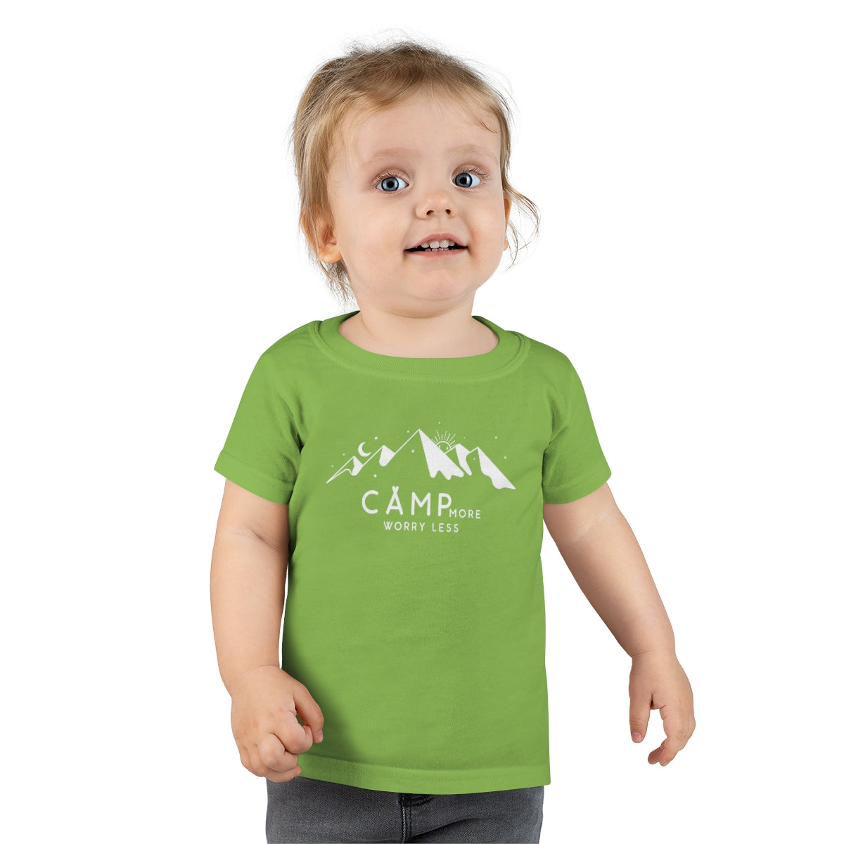 Camp More Worry Less Toddler T-shirt