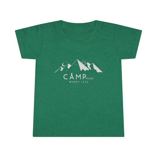 Camp More Worry Less Toddler T-shirt