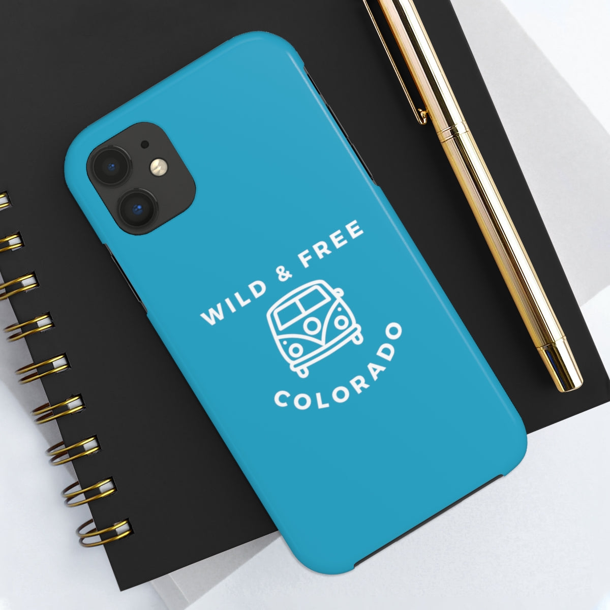 Colorado Premium Case-Mate Phone Case - Wild & Free - Turquoise