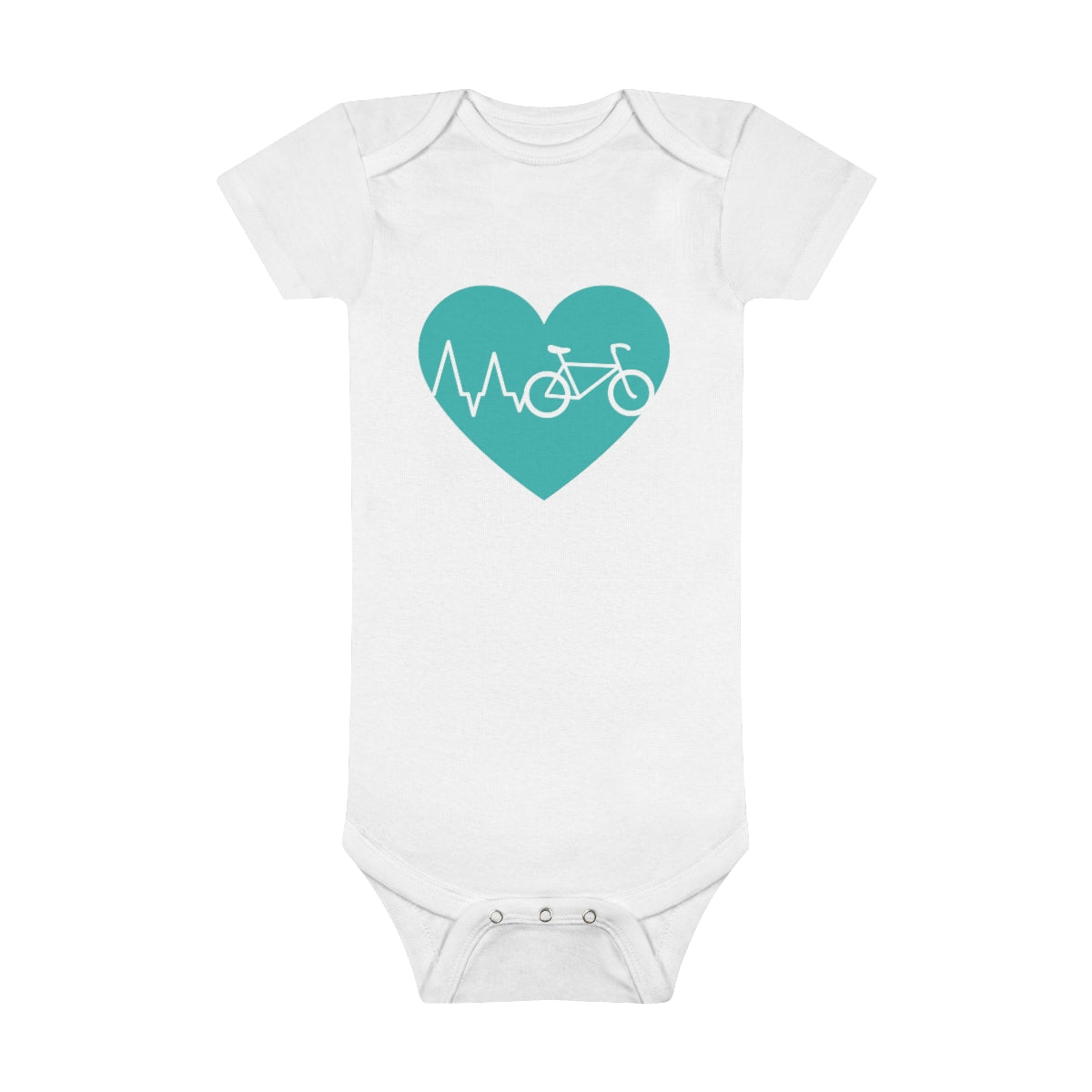 Love Cycling Onesie® Organic Baby Bodysuit