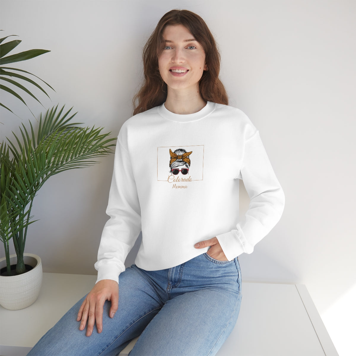 Colorado Momma Heavy Blend™ Crewneck Sweatshirt