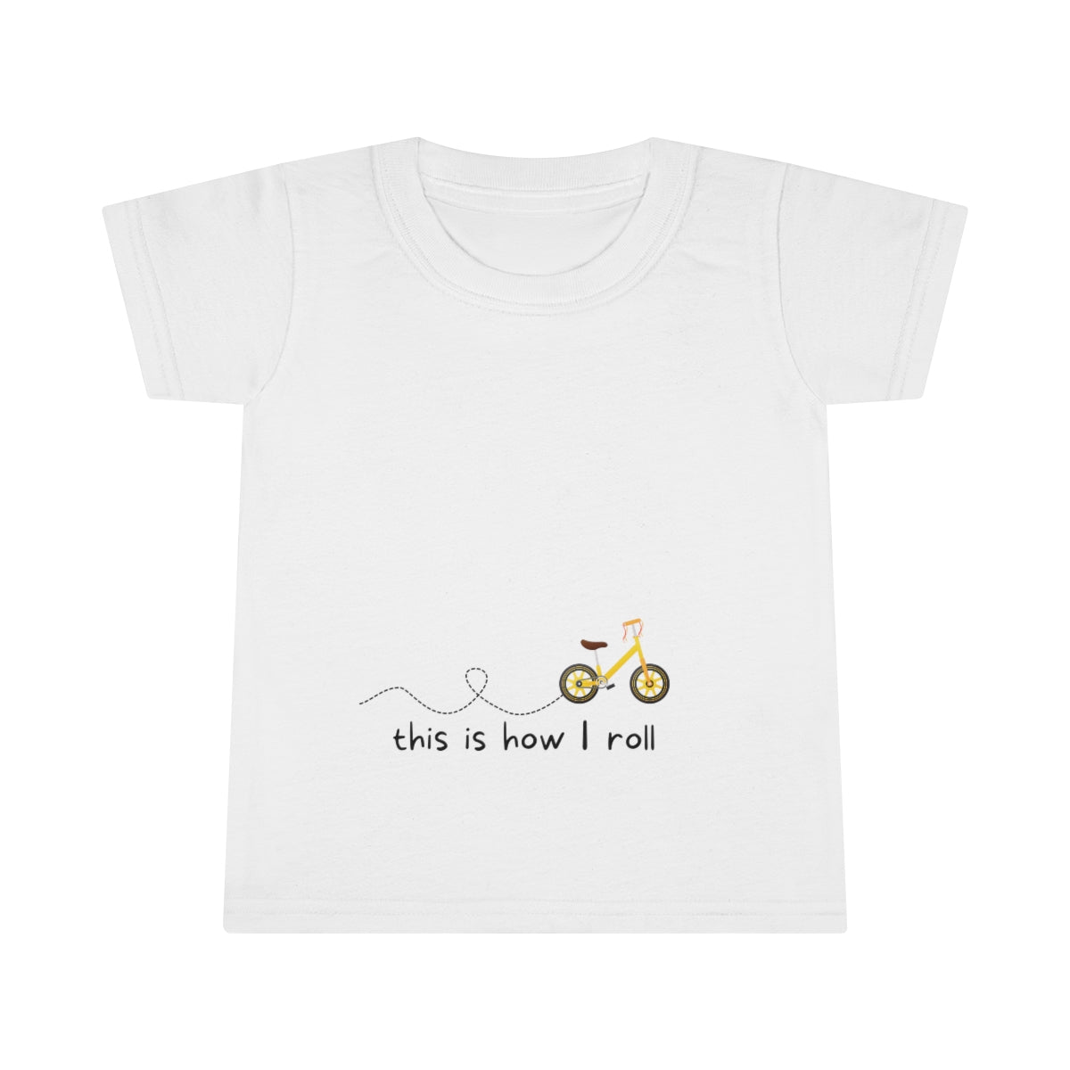 This Is How I Roll Bike Toddler T-shirt