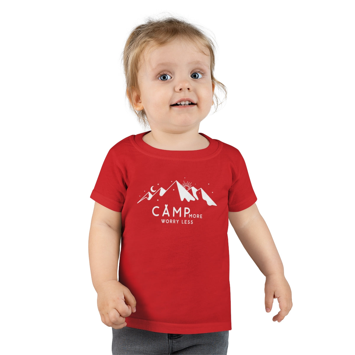 Camp More Worry Less Toddler T-shirt