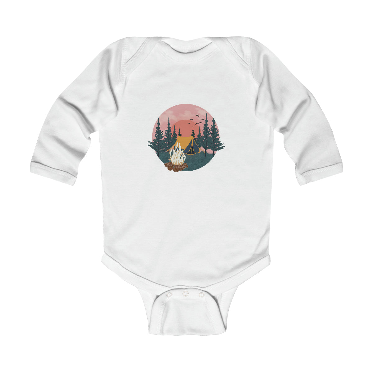 Colorado Rocky Mountain Infant Long Sleeve Bodysuit