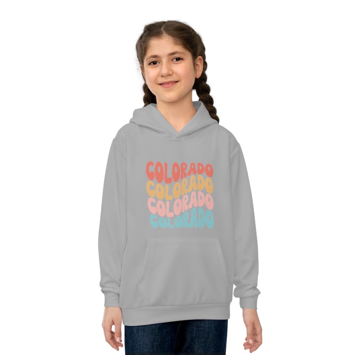 Retro Colorado Kid's Hoodie