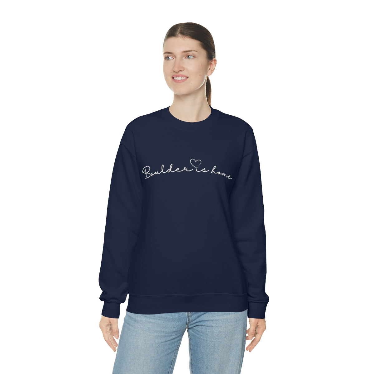 Boulder Is Home Unisex Heavy Blend™ Crewneck Sweatshirt