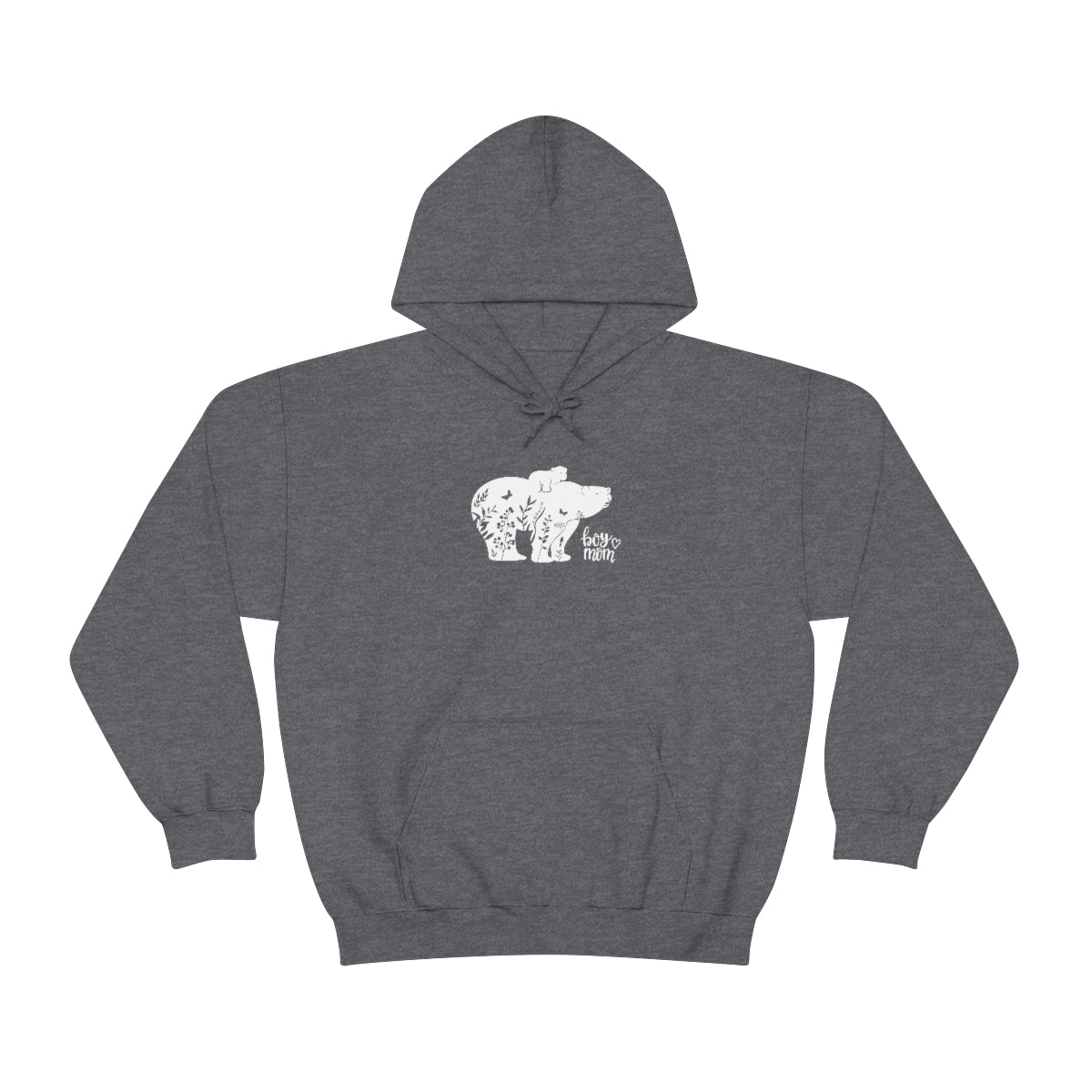 Boy Mom Heavy Blend™ Hooded Sweatshirt - Big Bear Little Bear