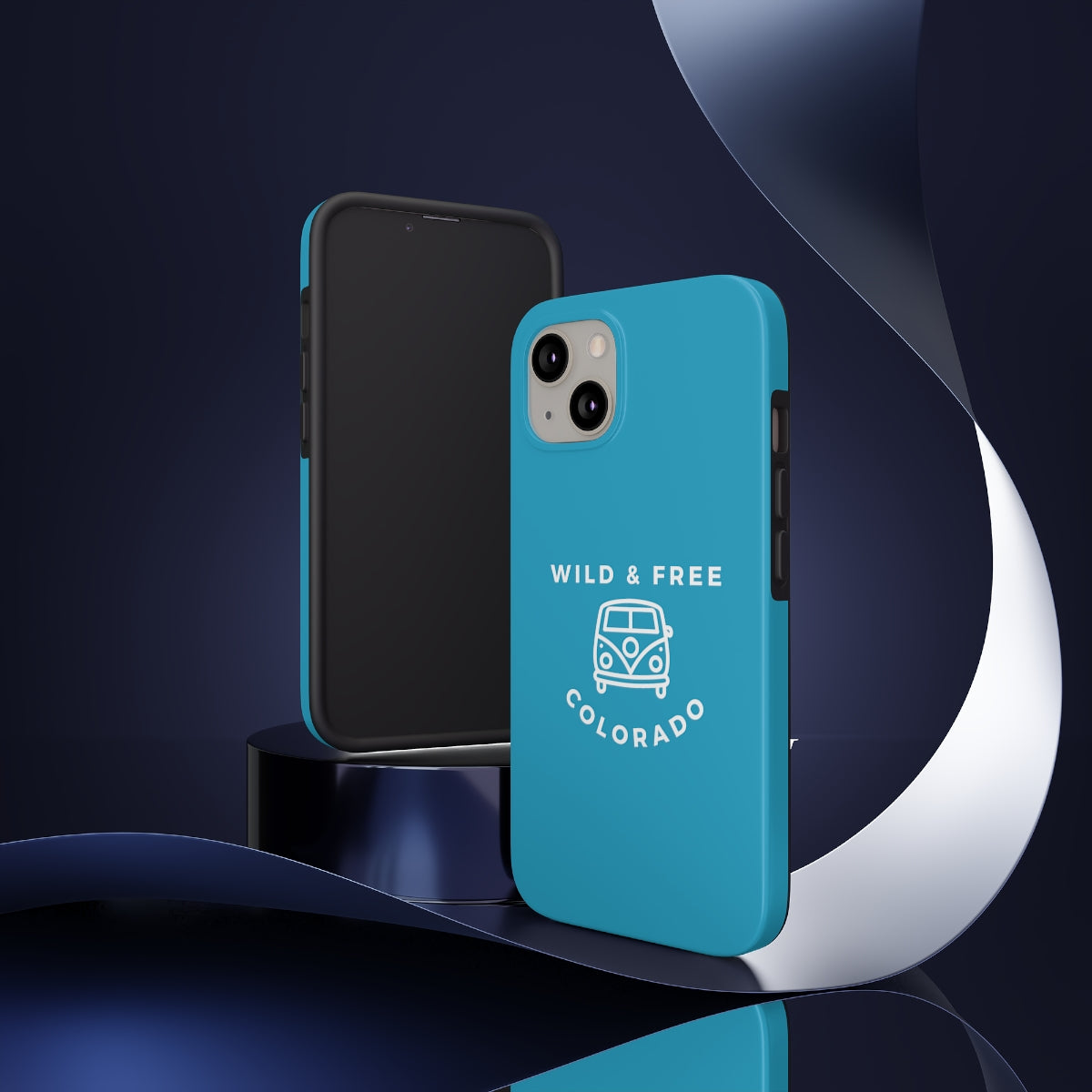 Colorado Premium Case-Mate Phone Case - Wild & Free - Turquoise