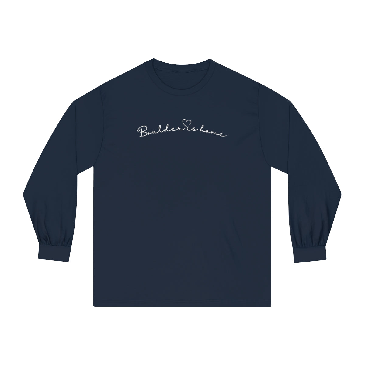 Boulder Is Home Unisex Classic Long Sleeve T-Shirt