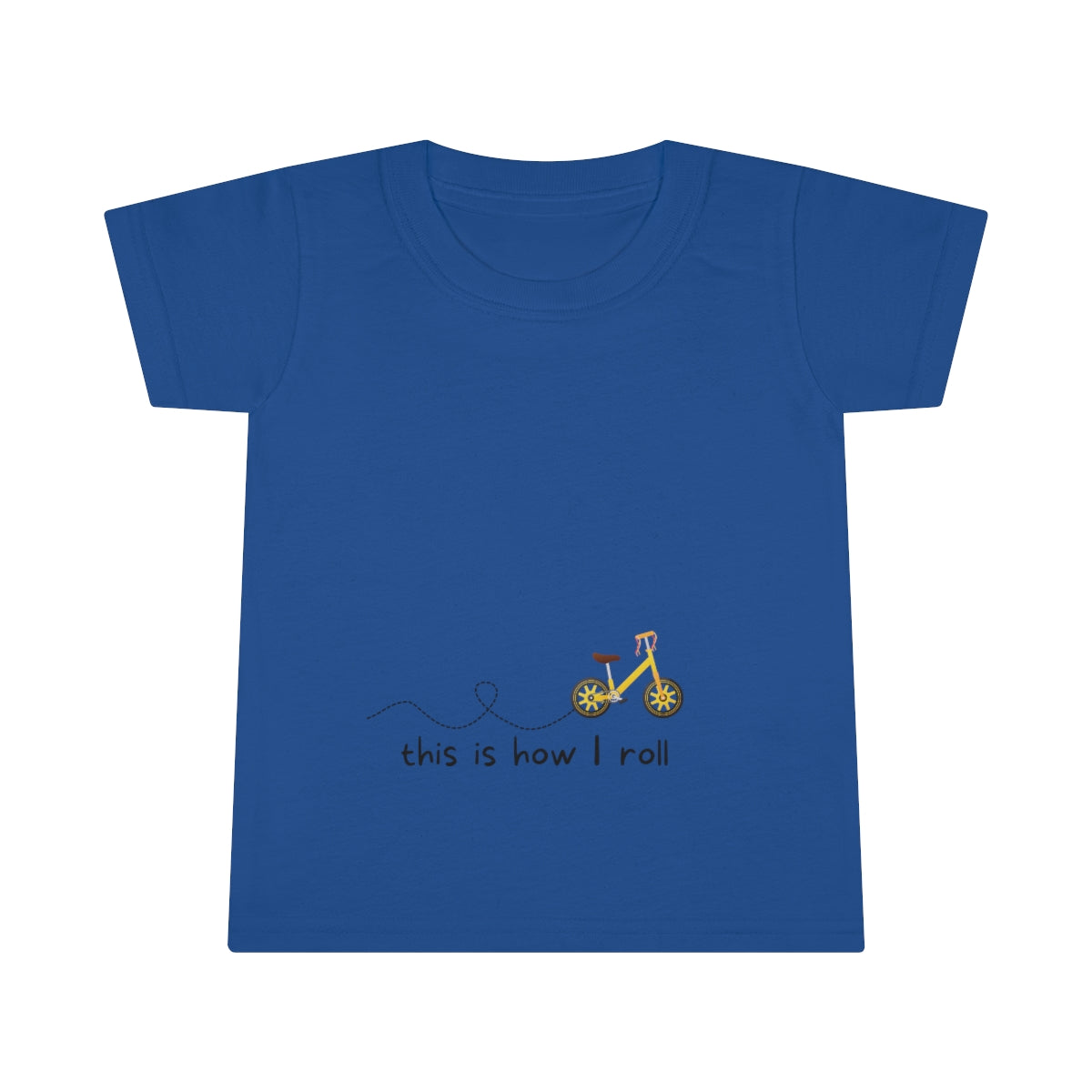 This Is How I Roll Bike Toddler T-shirt