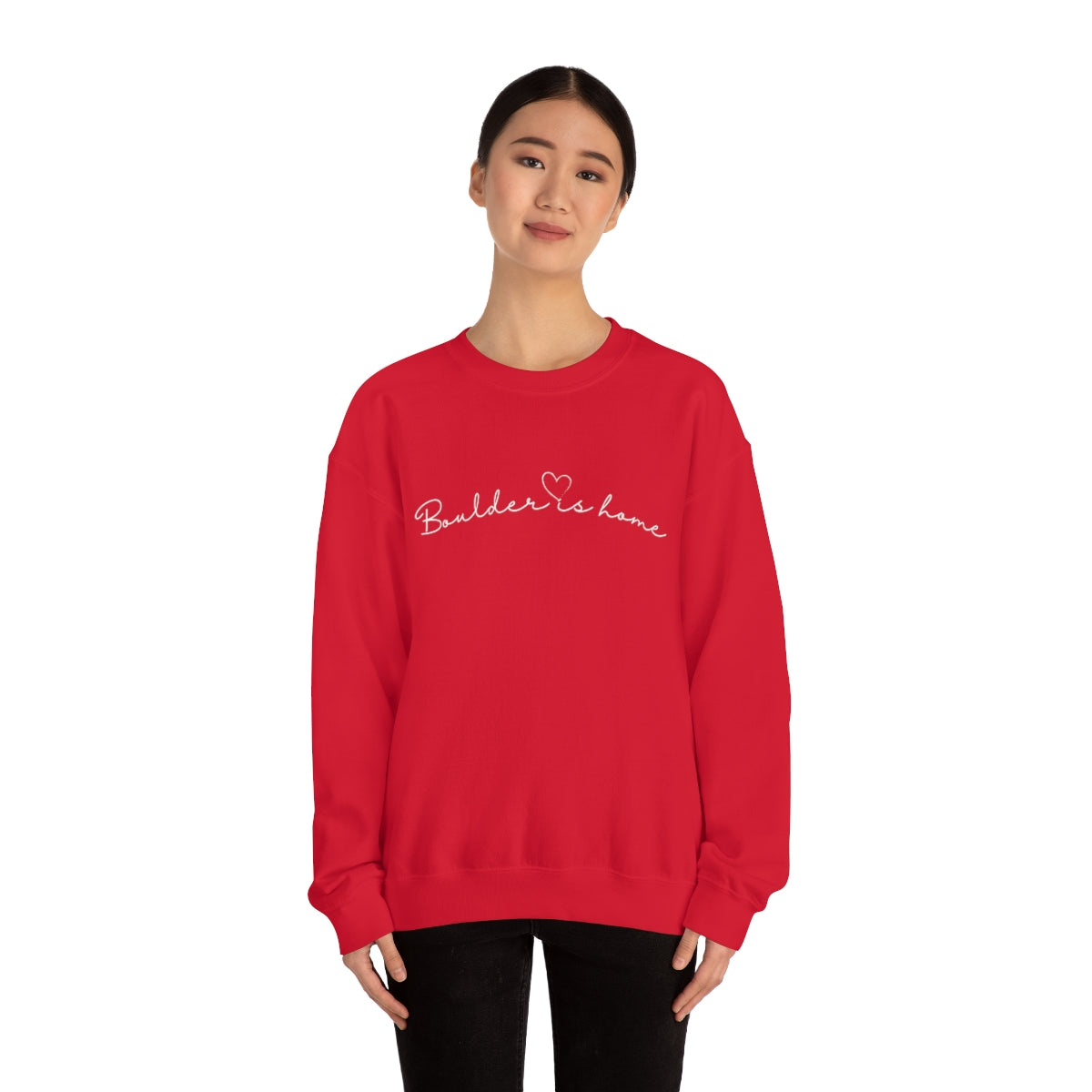 Boulder Is Home Unisex Heavy Blend™ Crewneck Sweatshirt