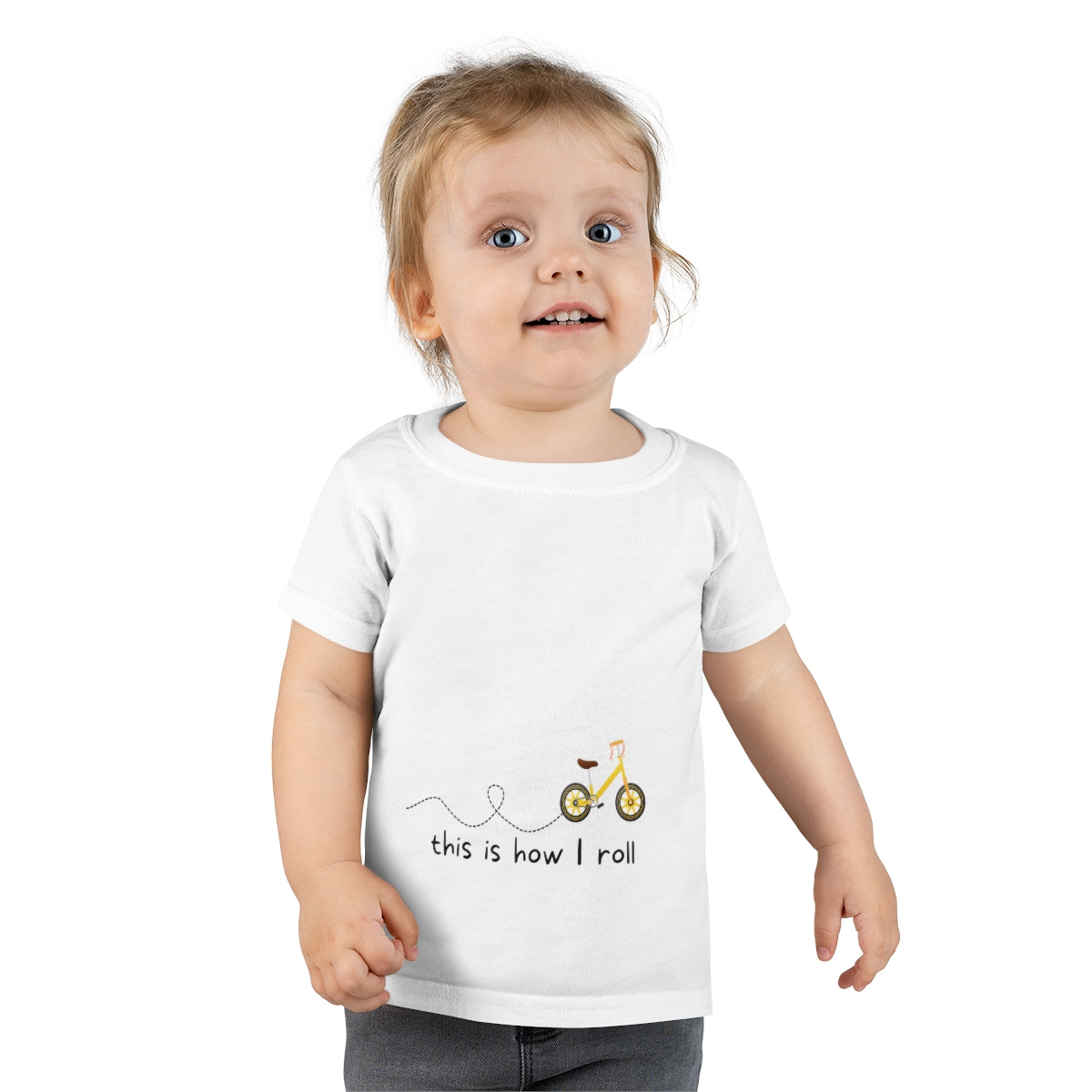 This Is How I Roll Bike Toddler T-shirt