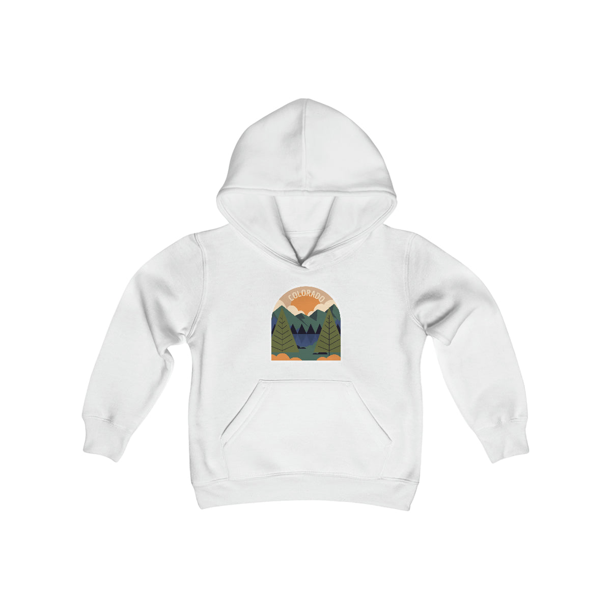 Colorado Kids Heavy Blend Hooded Sweatshirt