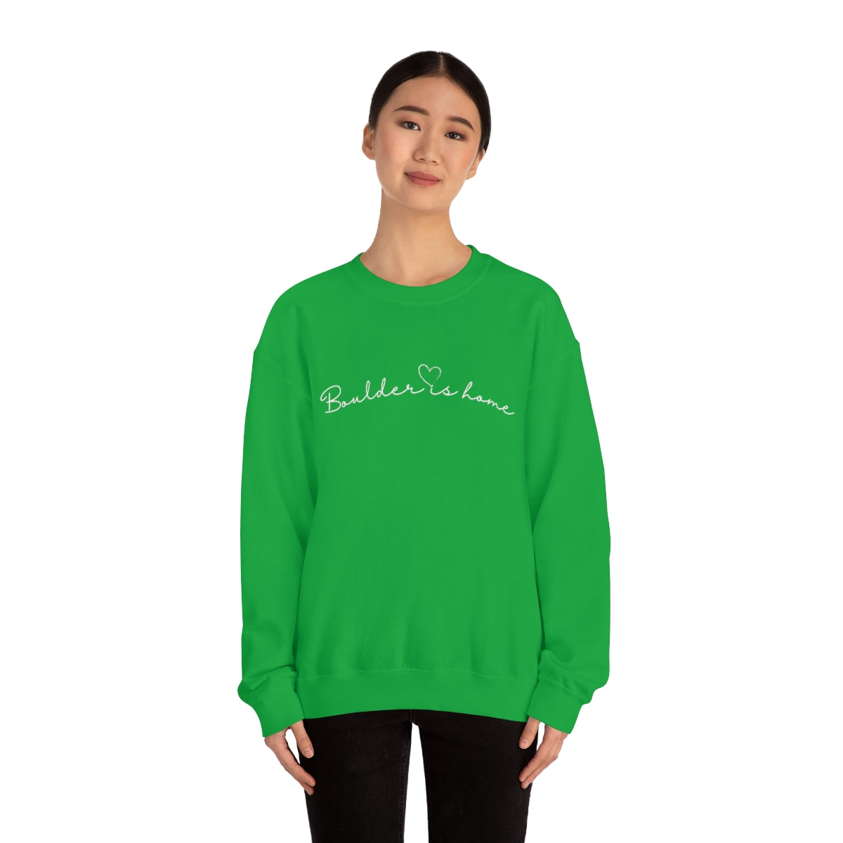 Boulder Is Home Unisex Heavy Blend™ Crewneck Sweatshirt