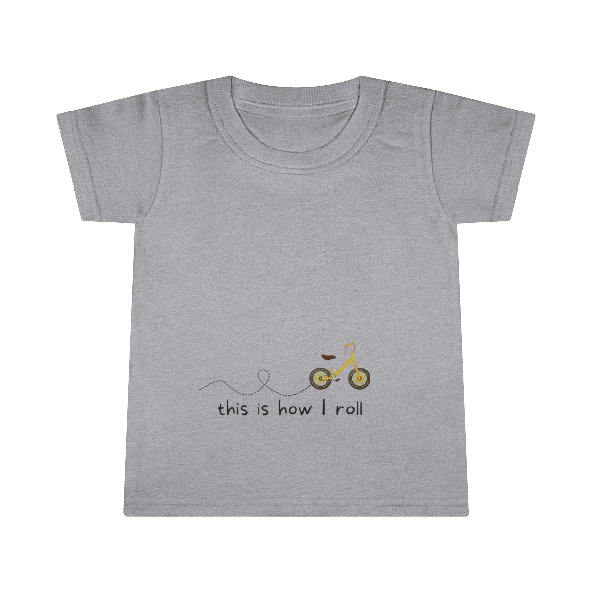 This Is How I Roll Bike Toddler T-shirt