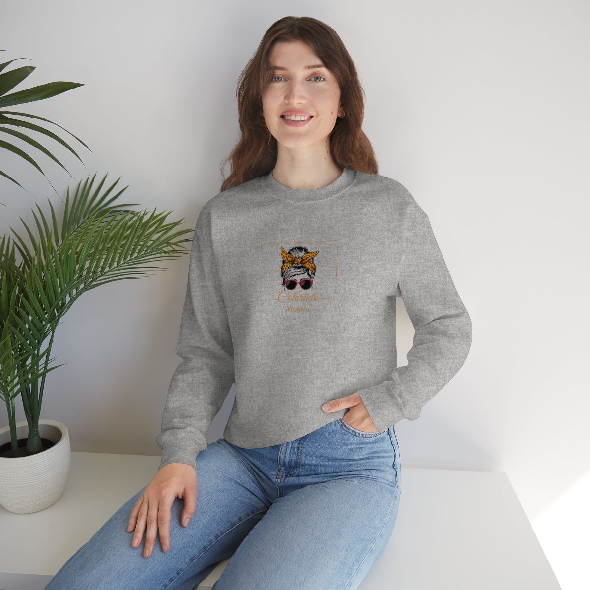 Colorado Momma Heavy Blend™ Crewneck Sweatshirt