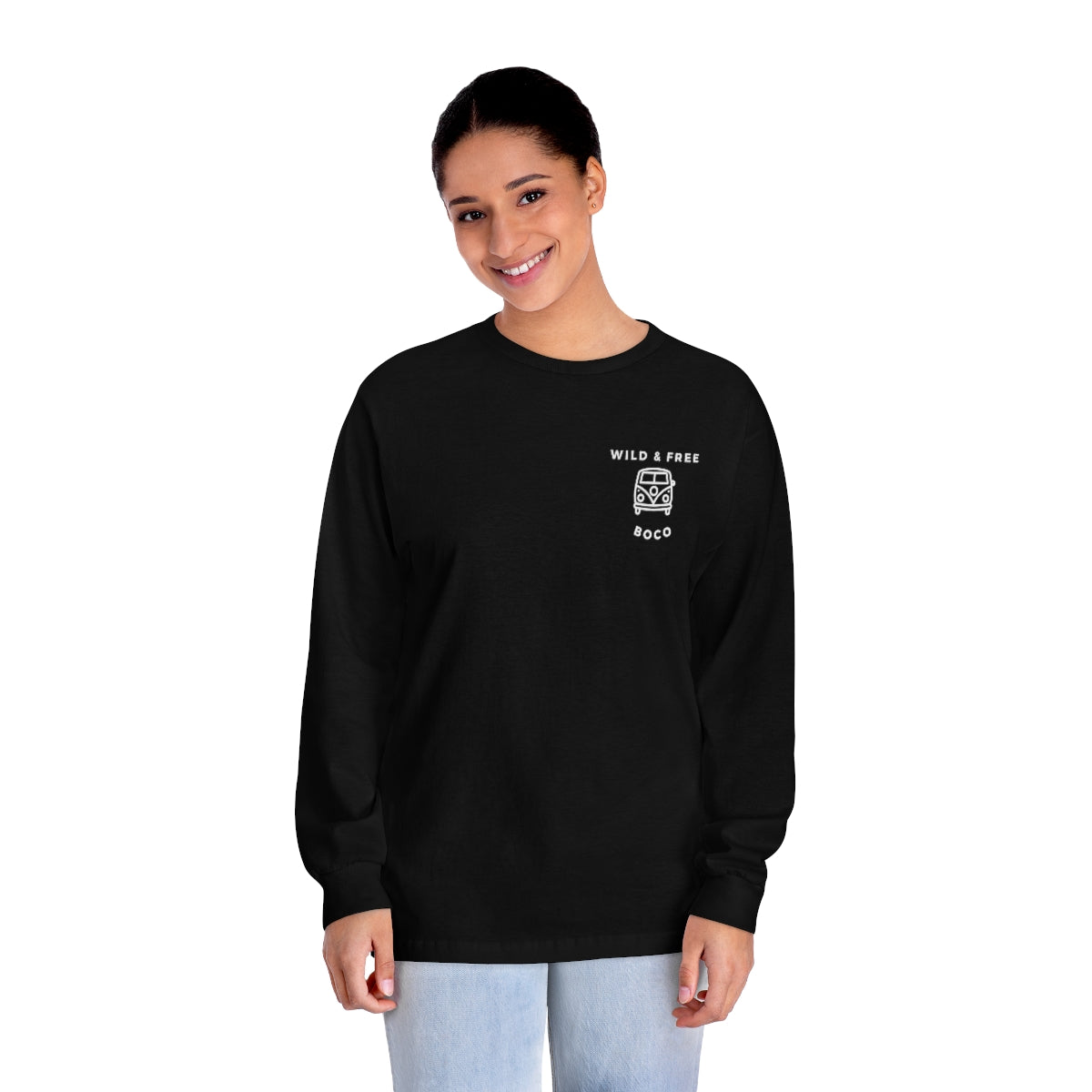 BOCO Wild & Free Unisex Jersey Long Sleeve Tee