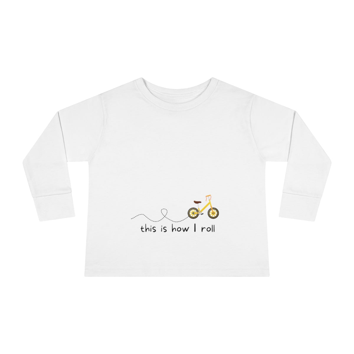 This Is How I Roll Toddler Long Sleeve Tee