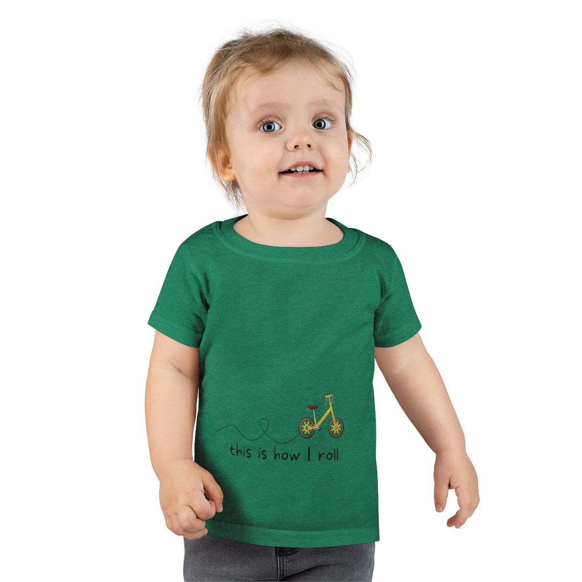 This Is How I Roll Bike Toddler T-shirt