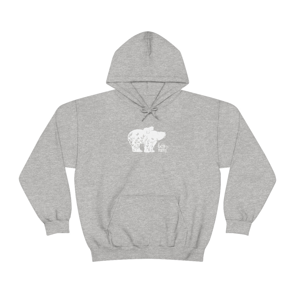 Boy Mom Heavy Blend™ Hooded Sweatshirt - Big Bear Little Bear