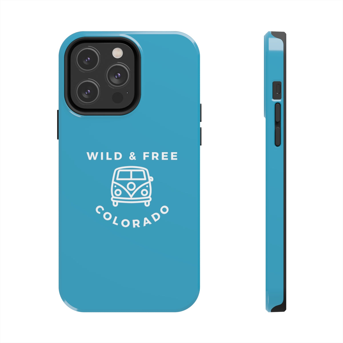 Colorado Premium Case-Mate Phone Case - Wild & Free - Turquoise