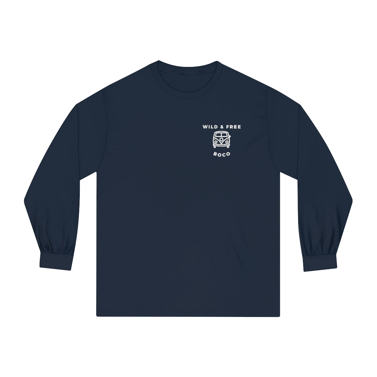 BOCO Wild & Free Unisex Jersey Long Sleeve Tee