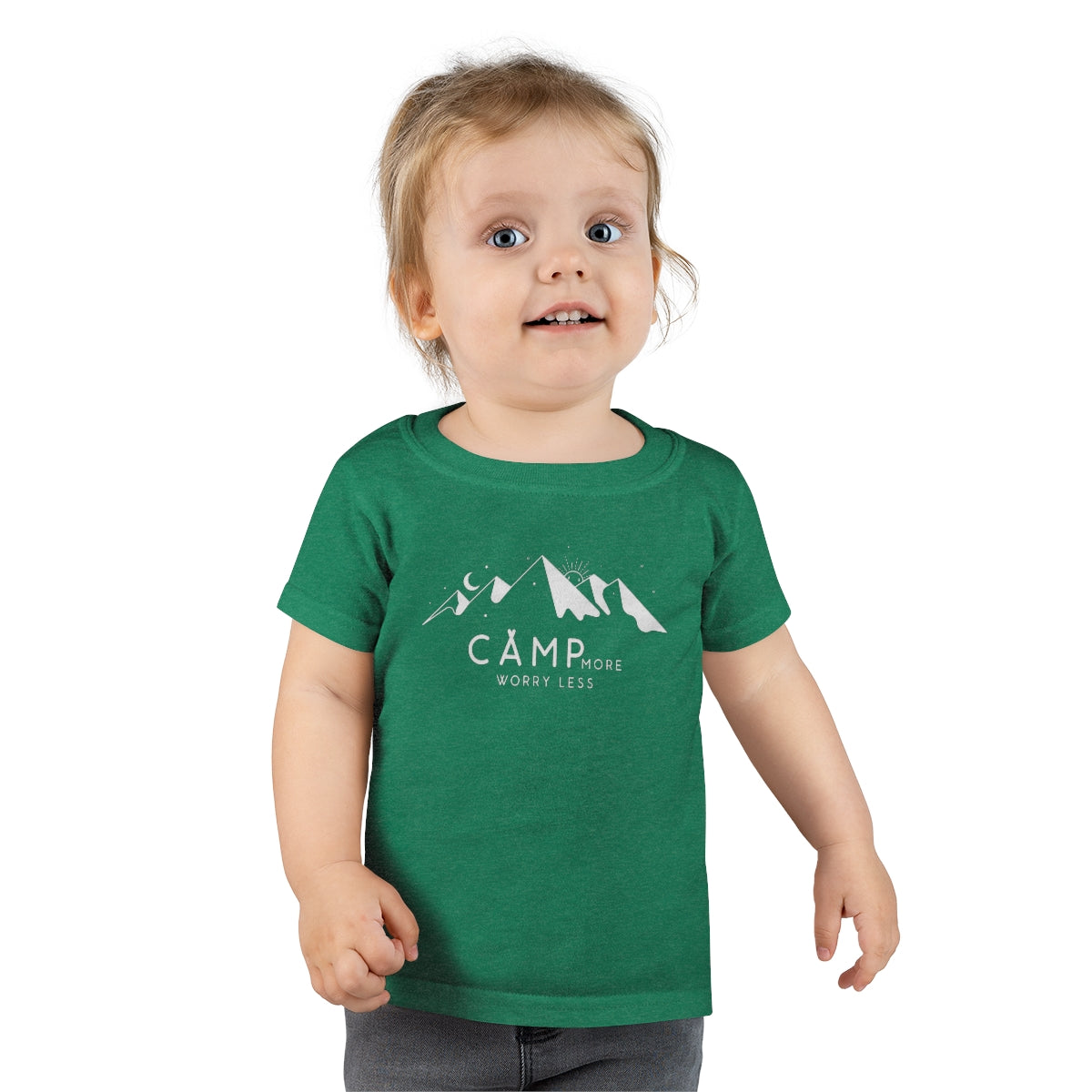 Camp More Worry Less Toddler T-shirt