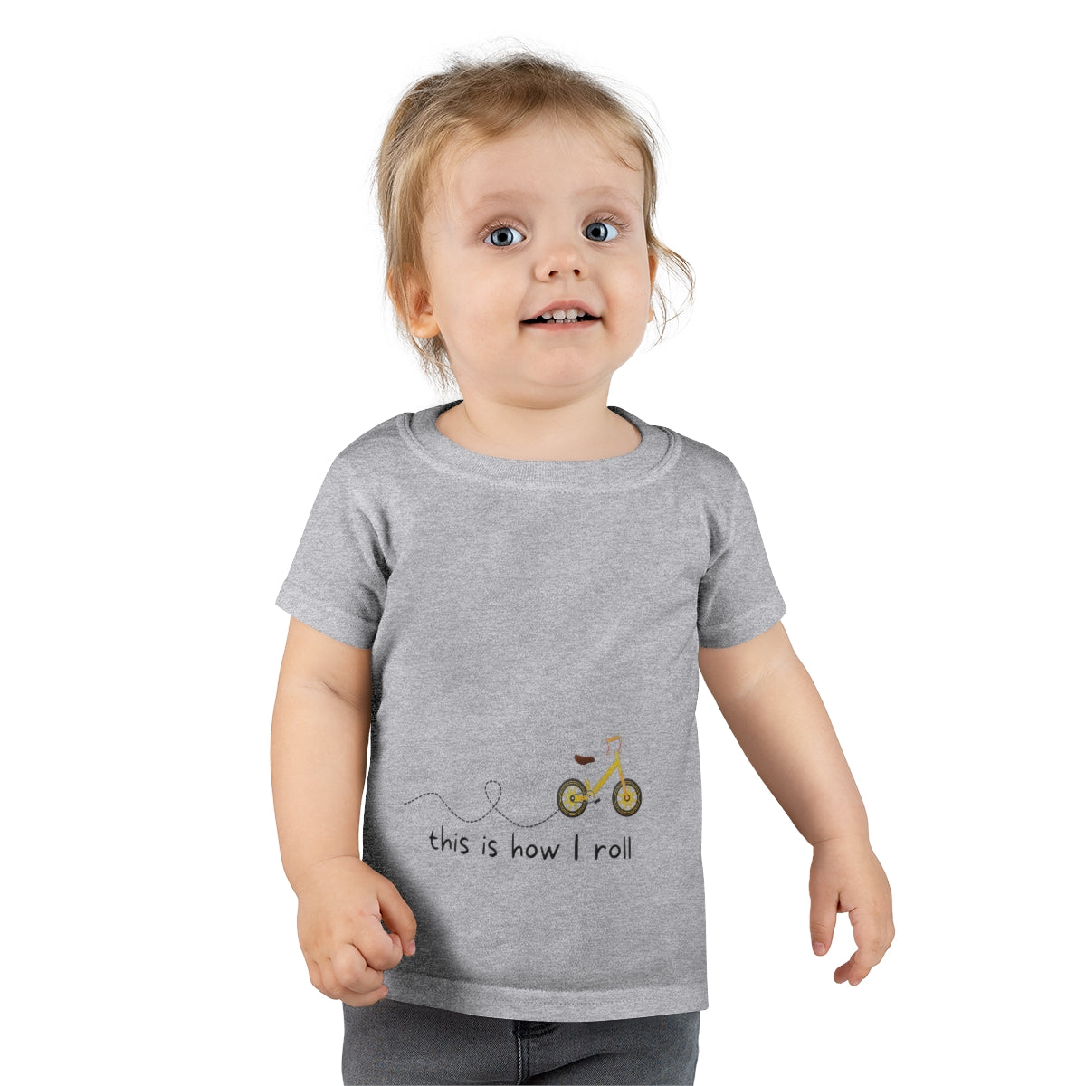 This Is How I Roll Bike Toddler T-shirt