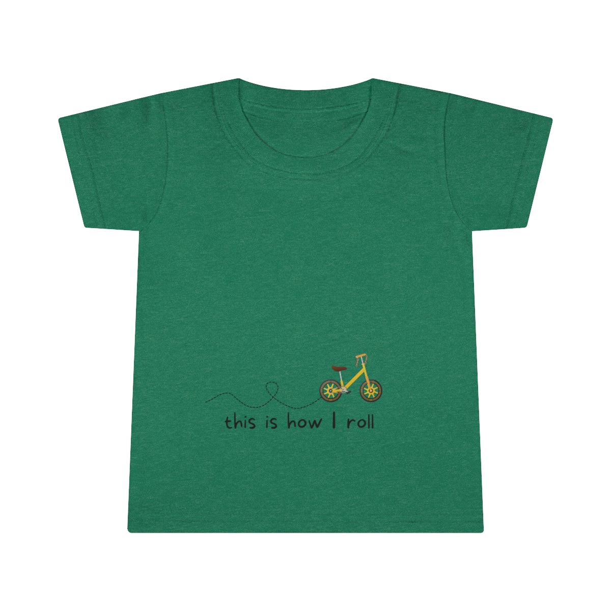 This Is How I Roll Bike Toddler T-shirt