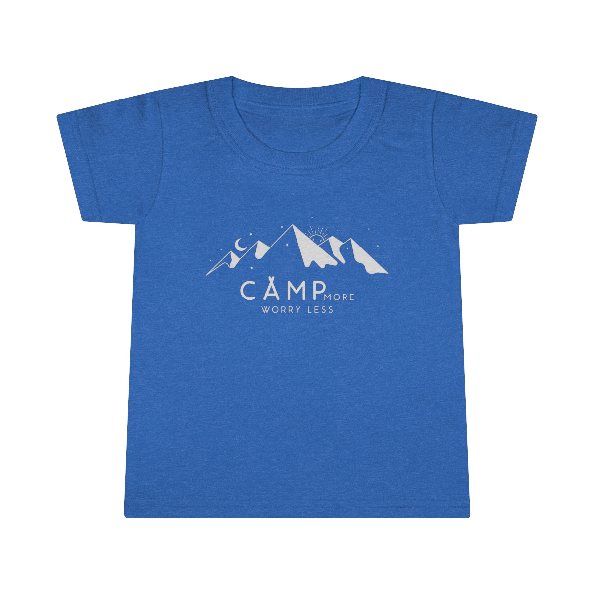 Camp More Worry Less Toddler T-shirt