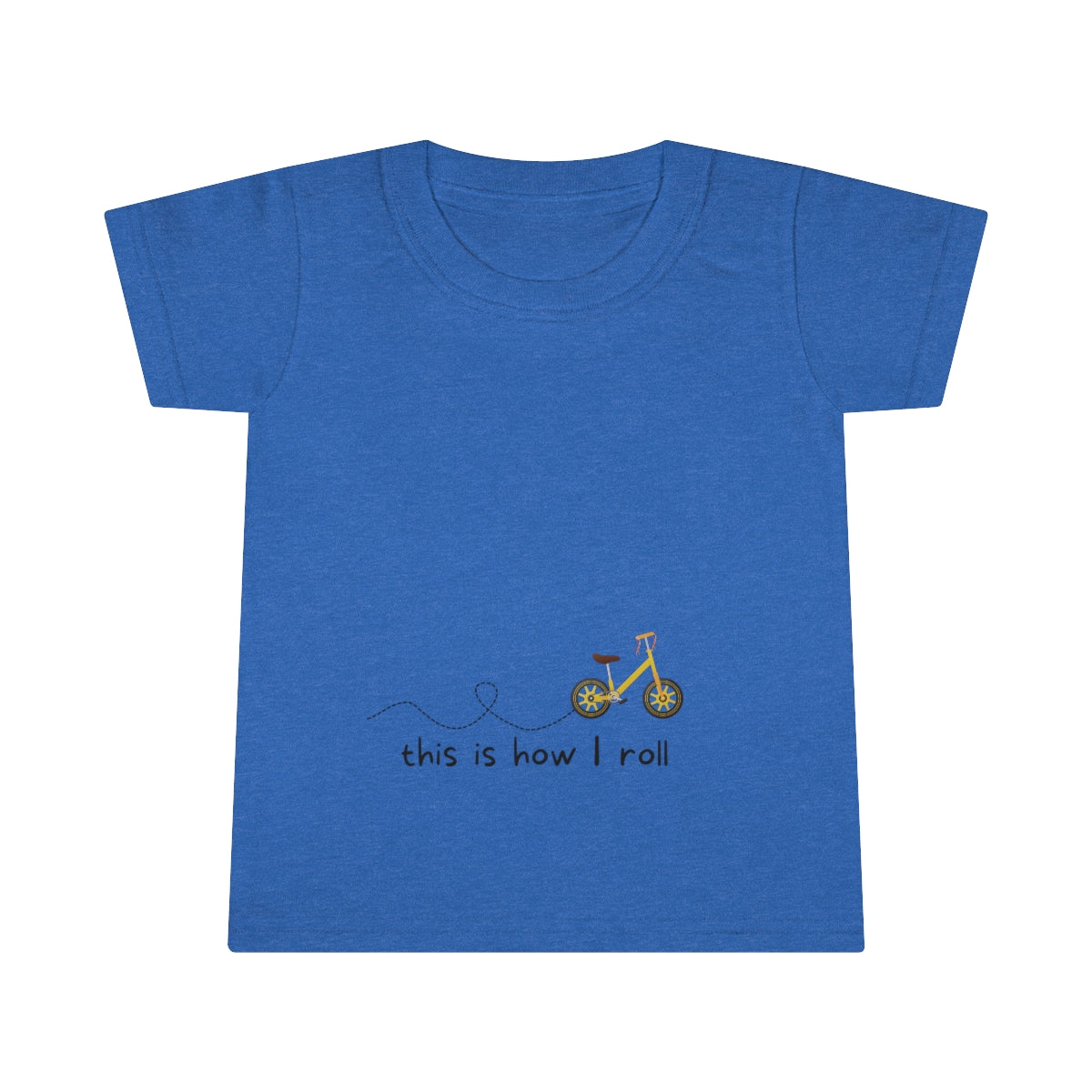 This Is How I Roll Bike Toddler T-shirt