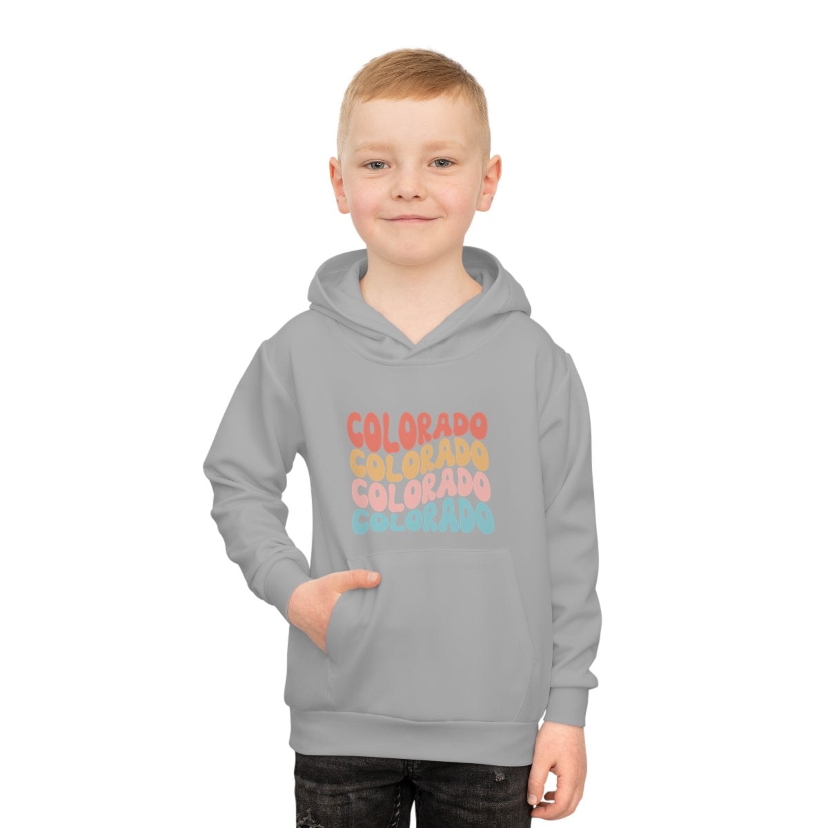 Retro Colorado Kid's Hoodie