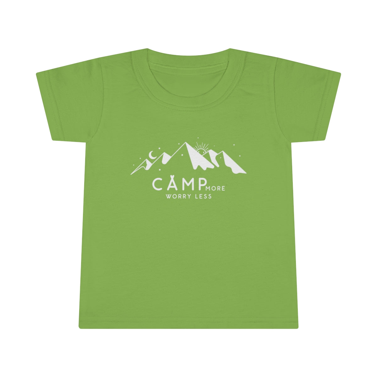 Camp More Worry Less Toddler T-shirt