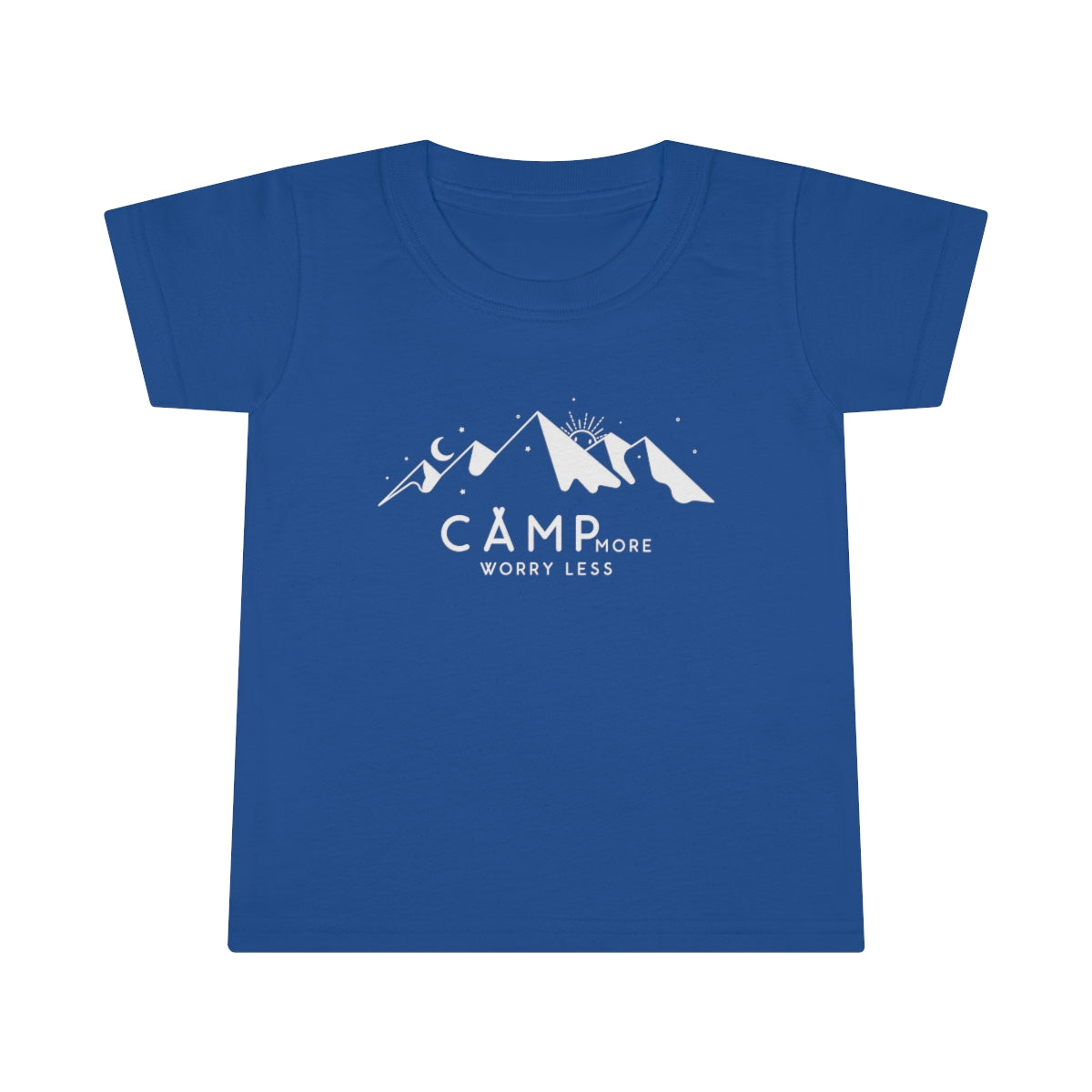 Camp More Worry Less Toddler T-shirt