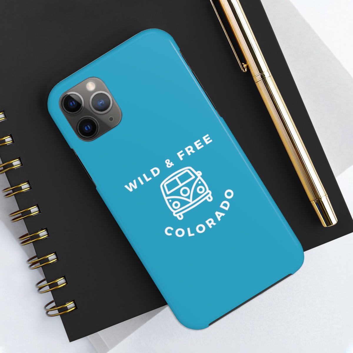 Colorado Premium Case-Mate Phone Case - Wild & Free - Turquoise