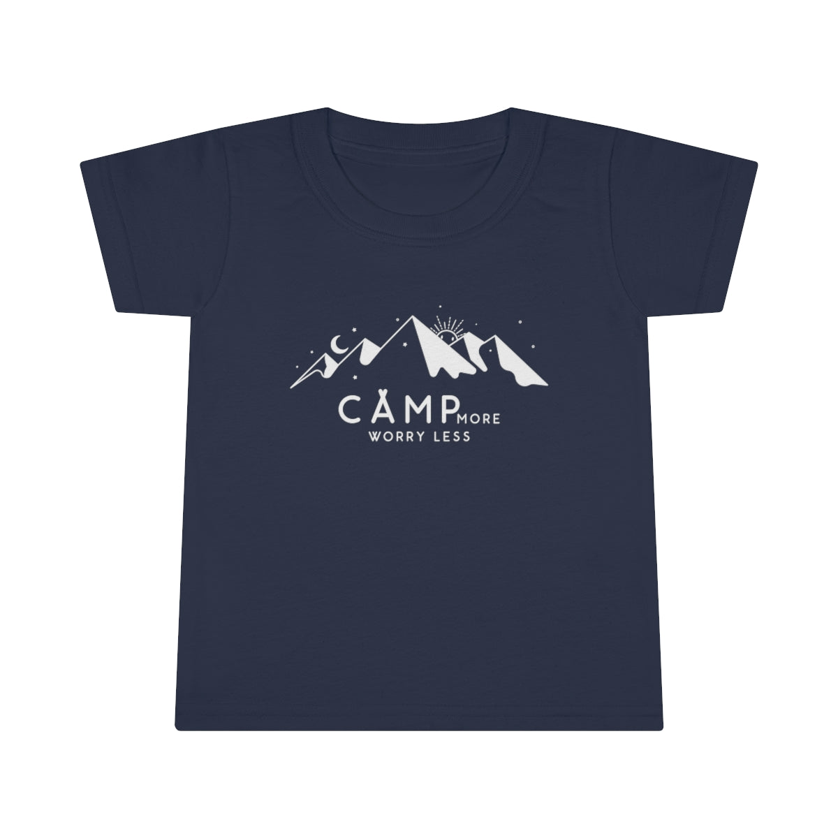 Camp More Worry Less Toddler T-shirt