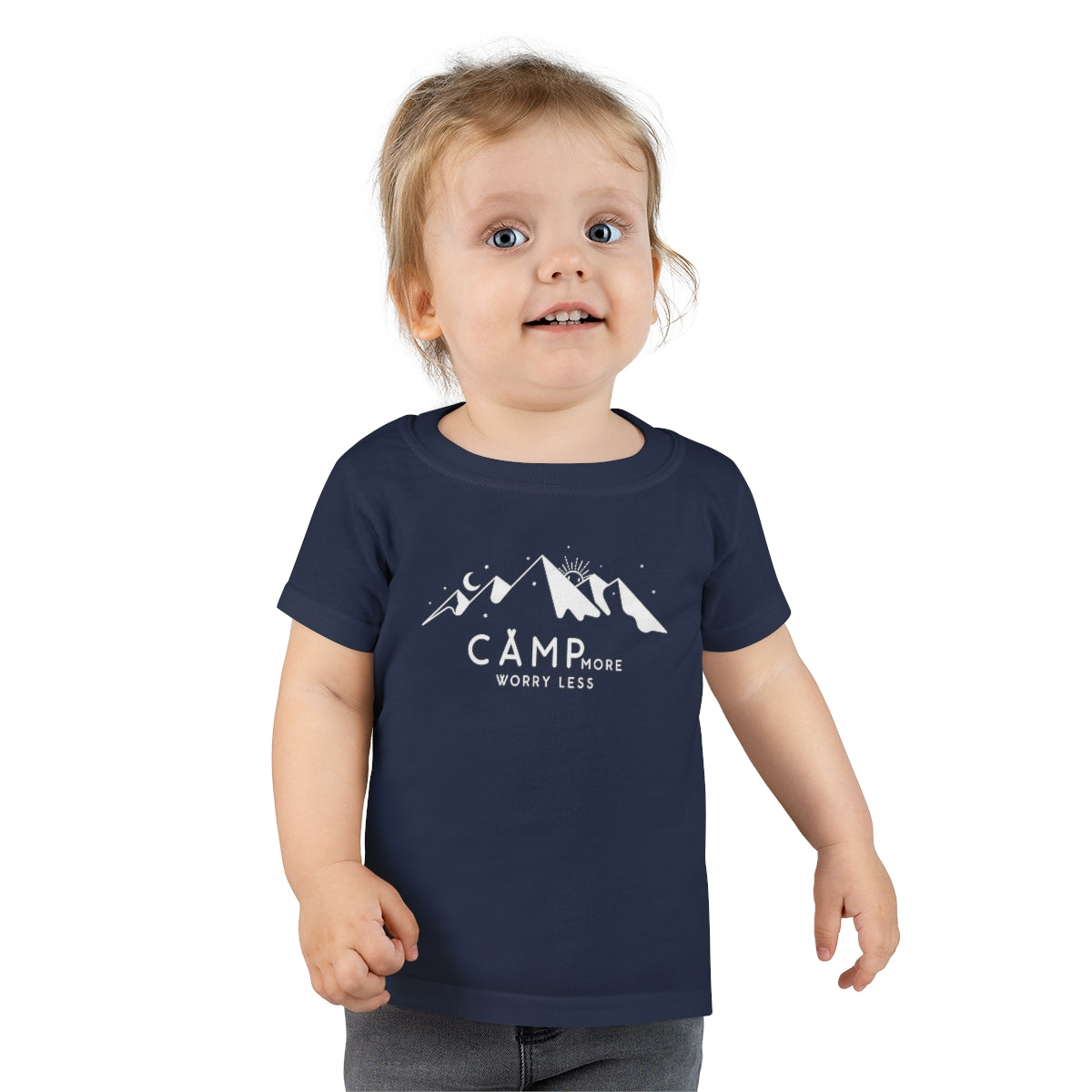 Camp More Worry Less Toddler T-shirt