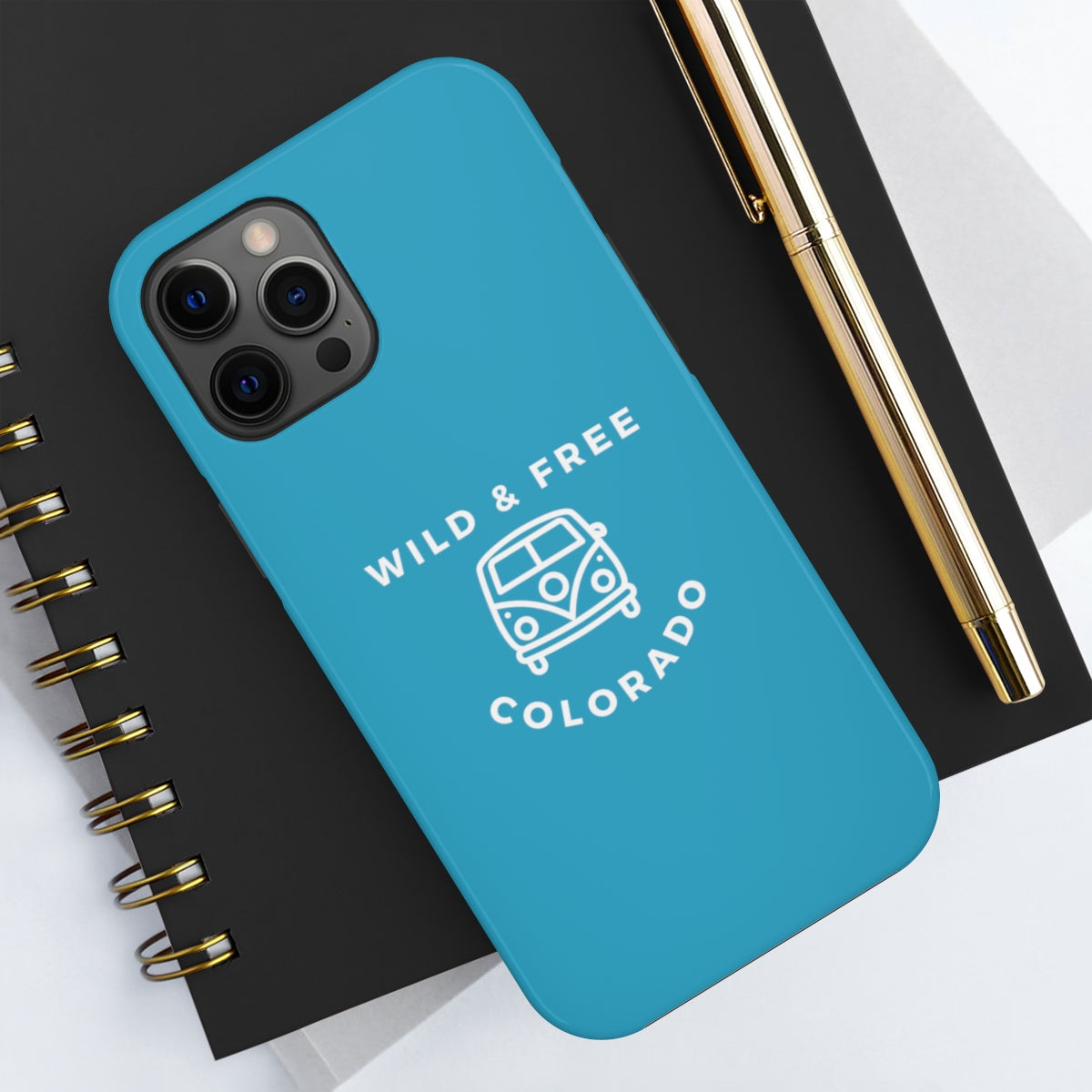 Colorado Premium Case-Mate Phone Case - Wild & Free - Turquoise