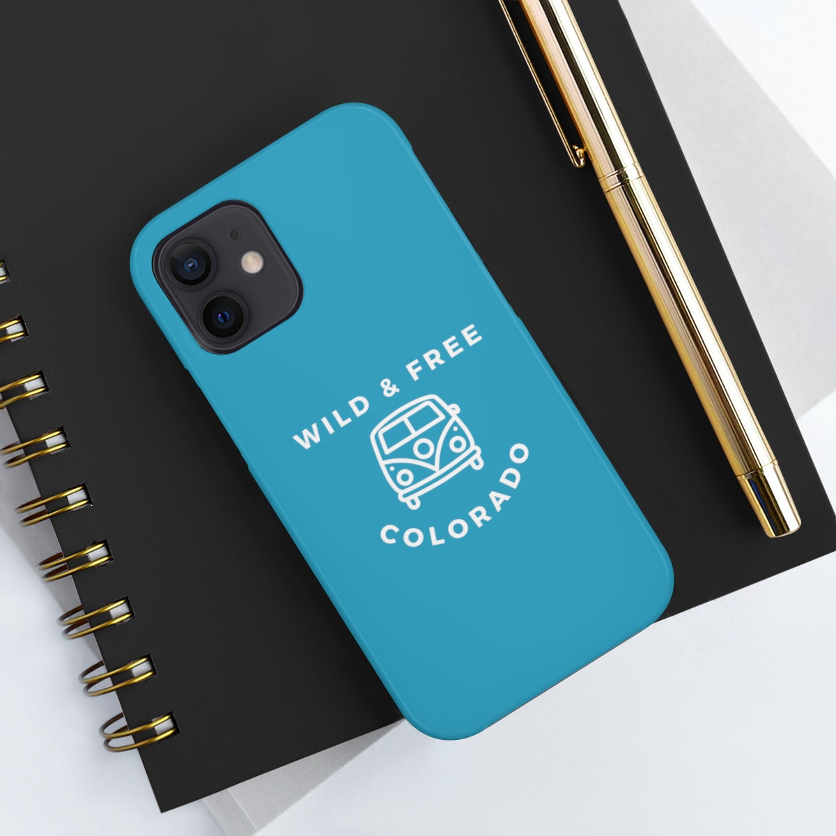 Colorado Premium Case-Mate Phone Case - Wild & Free - Turquoise