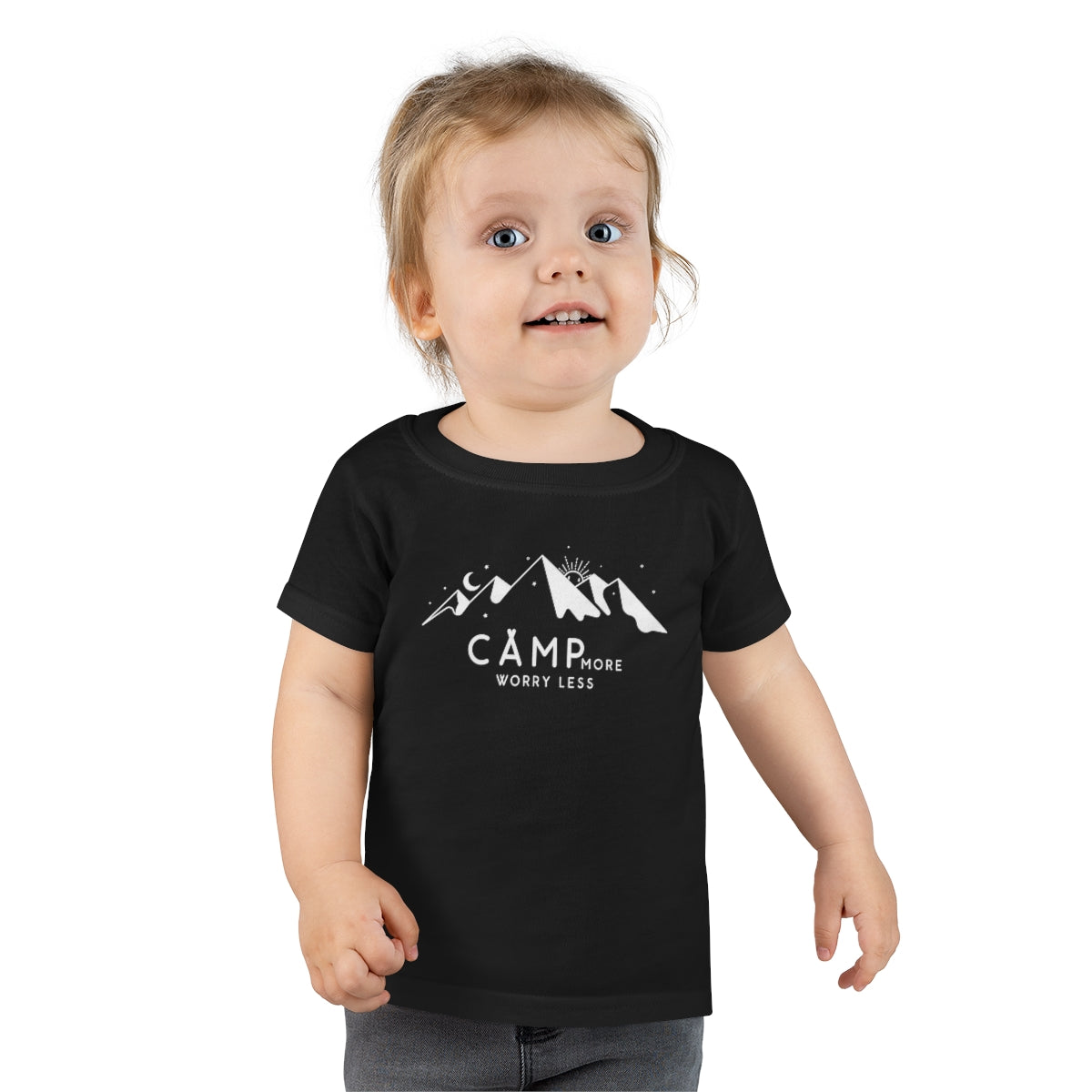 Camp More Worry Less Toddler T-shirt