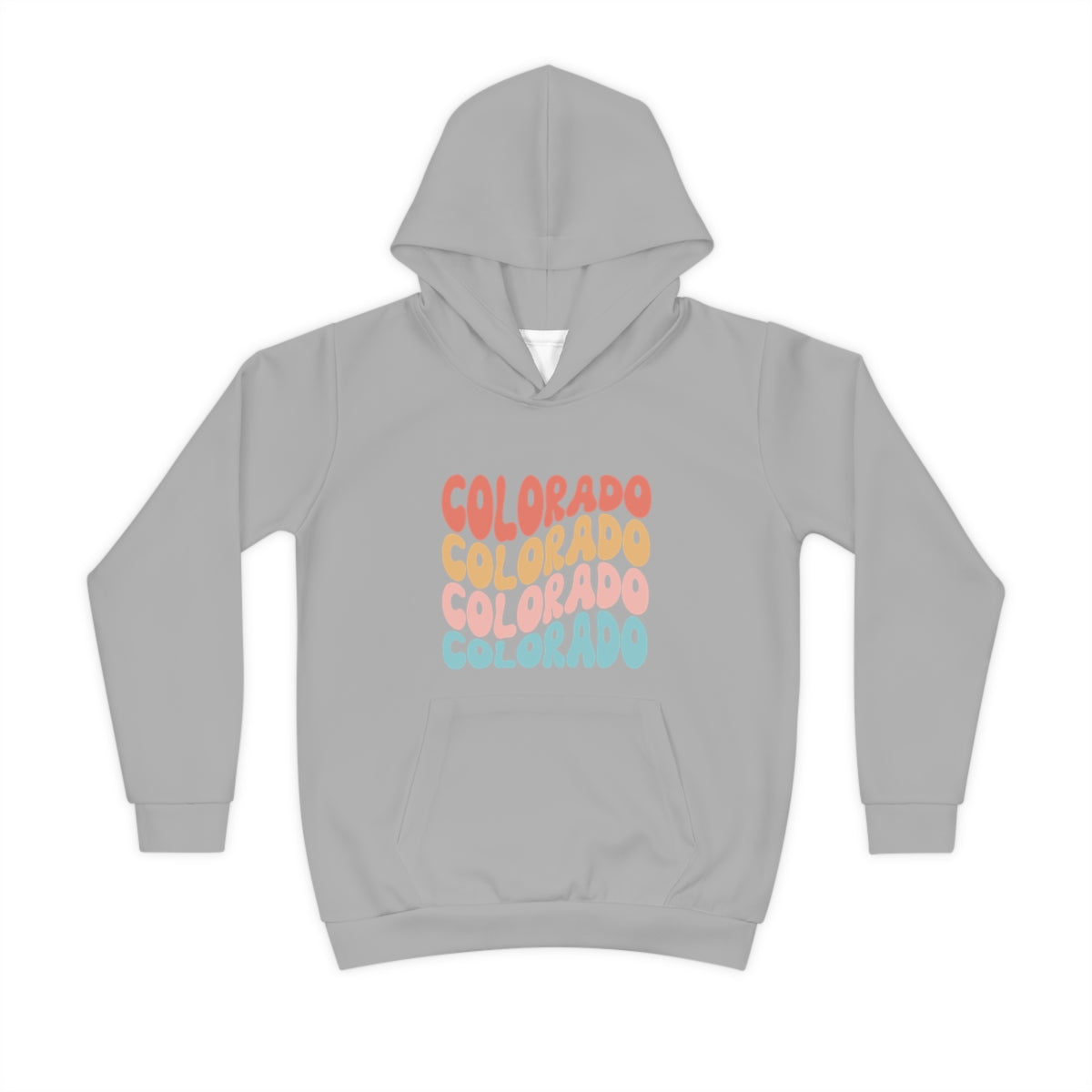 Retro Colorado Kid's Hoodie