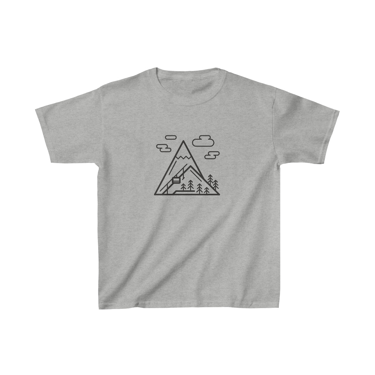 Mountain Ski Kids Heavy Cotton™ Tee