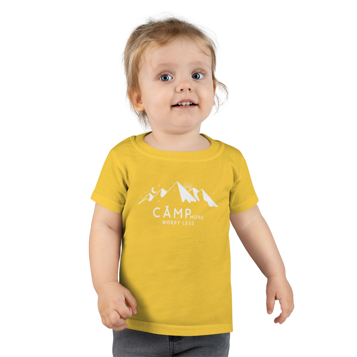 Camp More Worry Less Toddler T-shirt