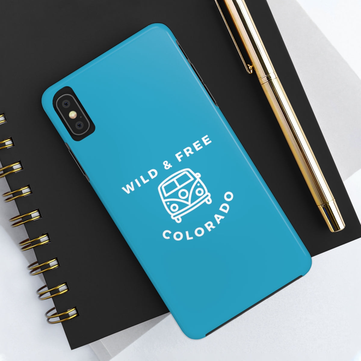 Colorado Premium Case-Mate Phone Case - Wild & Free - Turquoise