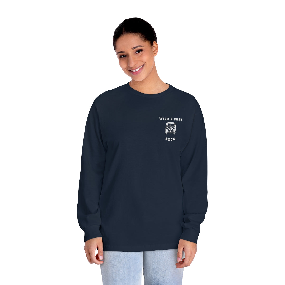 BOCO Wild & Free Unisex Jersey Long Sleeve Tee