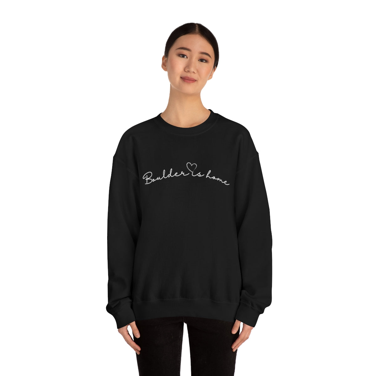 Boulder Is Home Unisex Heavy Blend™ Crewneck Sweatshirt