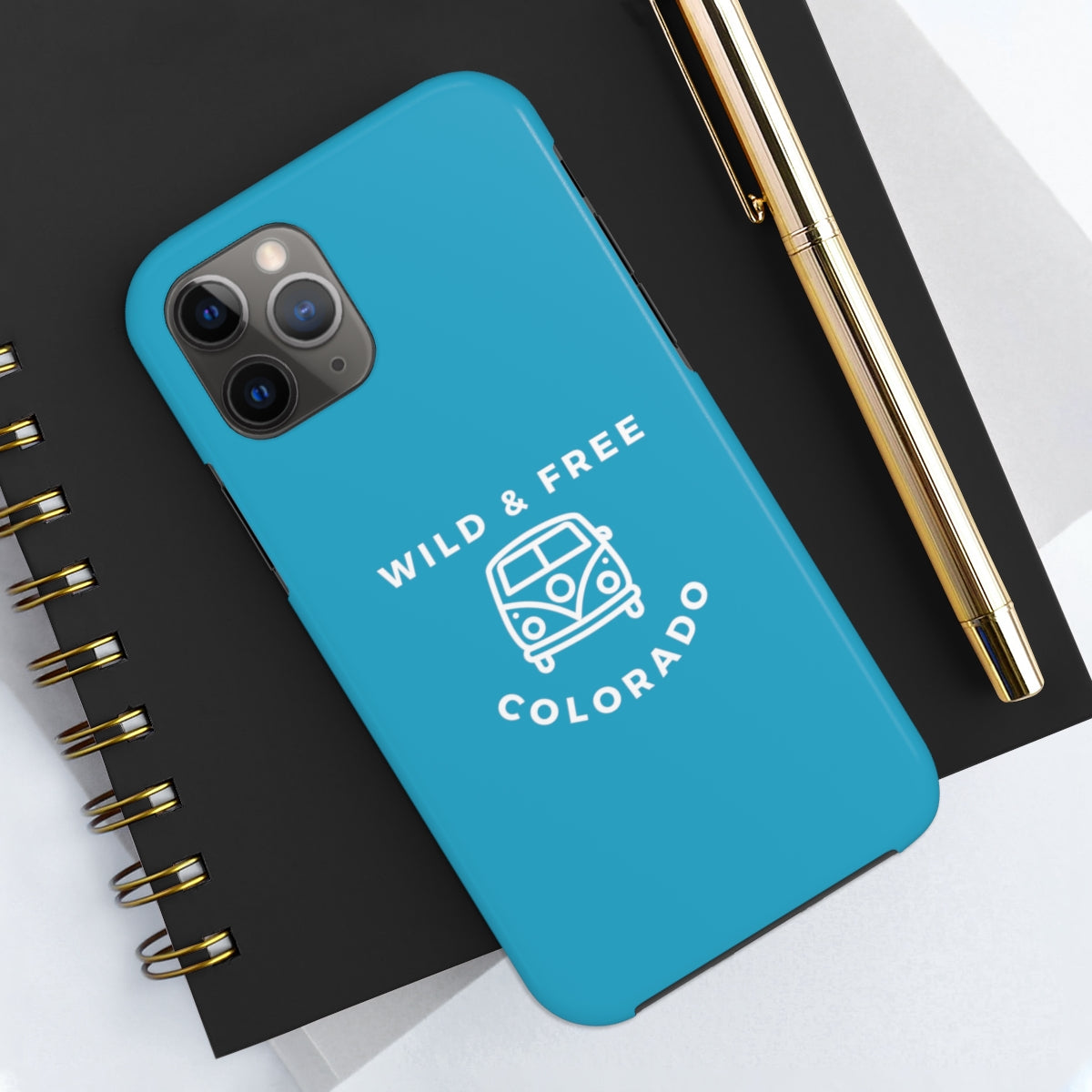 Colorado Premium Case-Mate Phone Case - Wild & Free - Turquoise